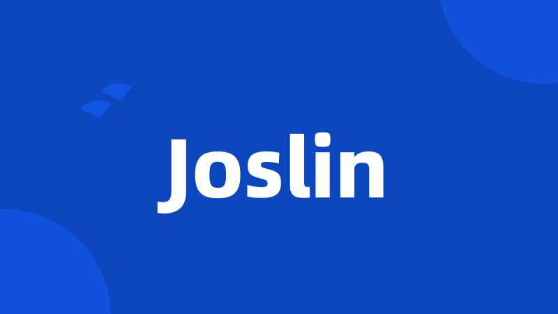 Joslin