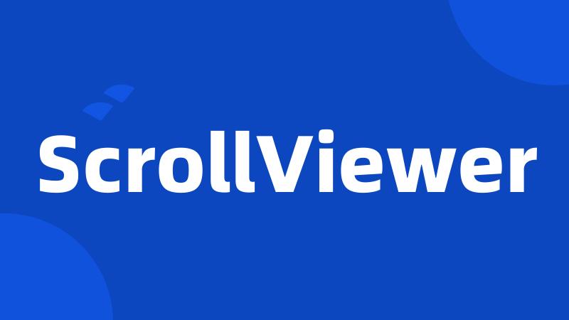 ScrollViewer