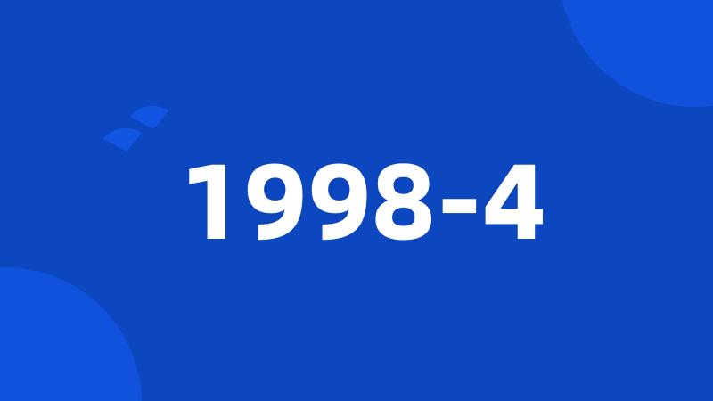 1998-4