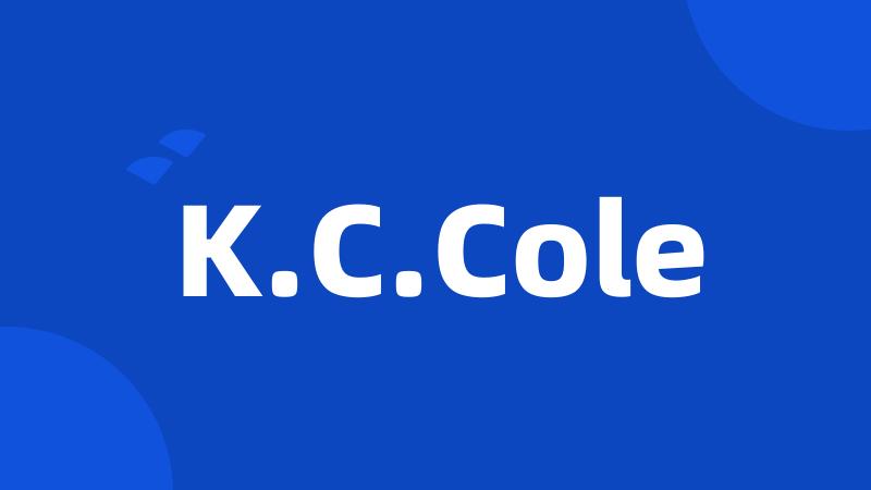 K.C.Cole