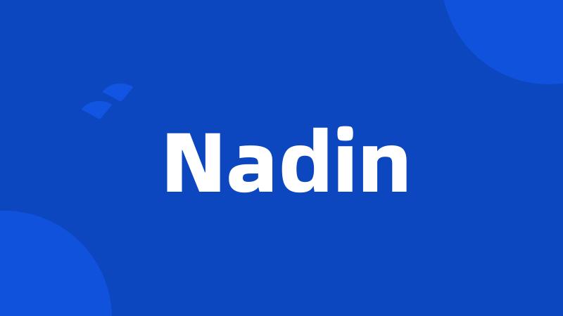 Nadin