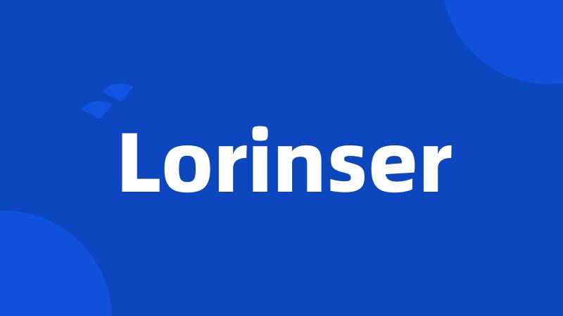 Lorinser