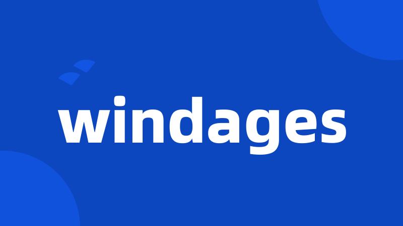 windages