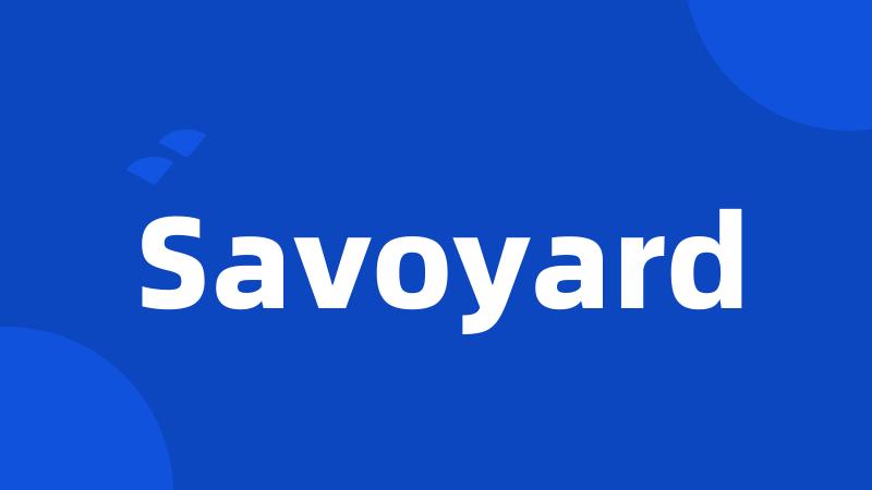 Savoyard