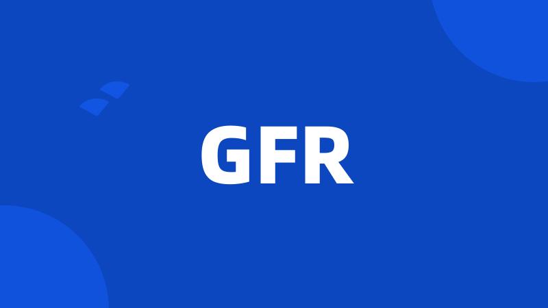 GFR