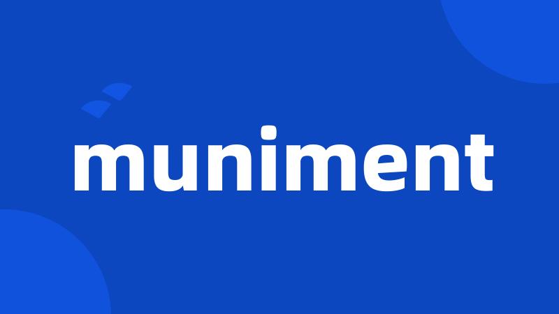 muniment