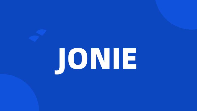 JONIE