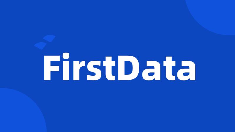 FirstData