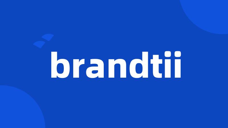 brandtii