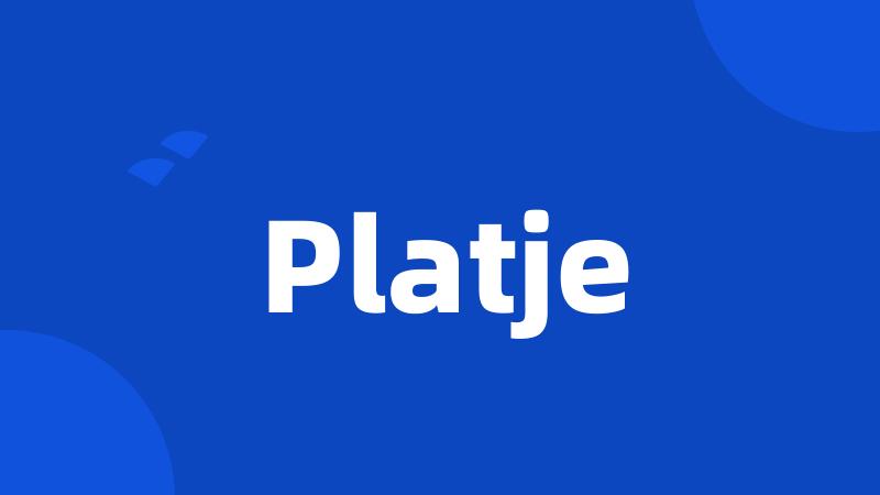 Platje