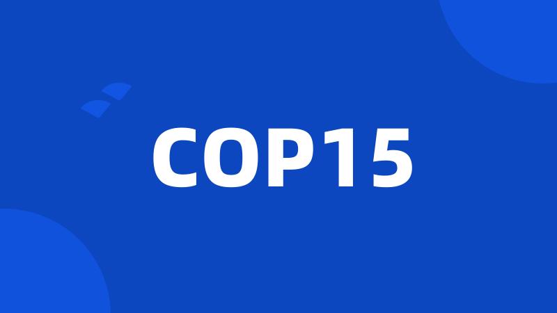 COP15