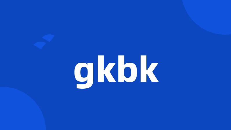 gkbk