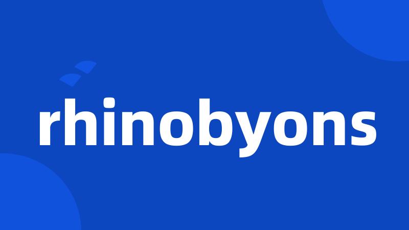 rhinobyons