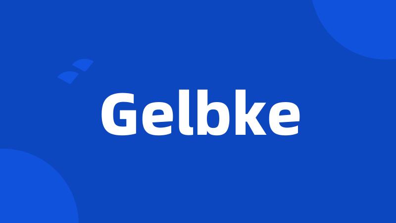 Gelbke