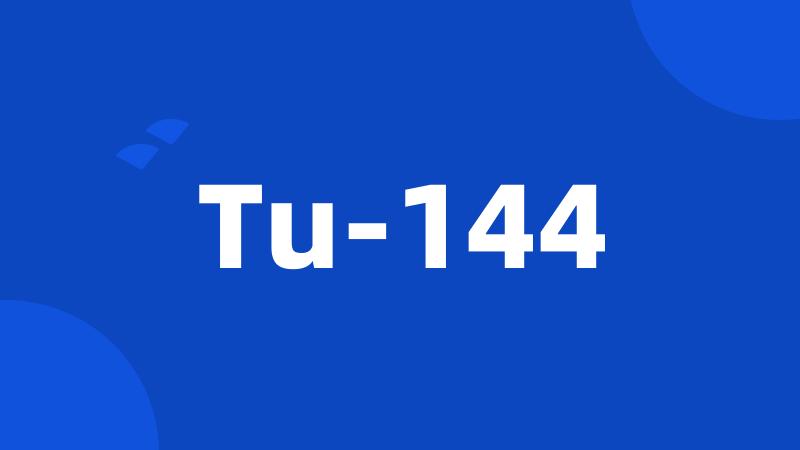 Tu-144