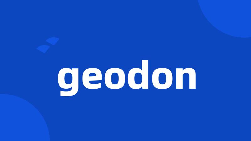 geodon