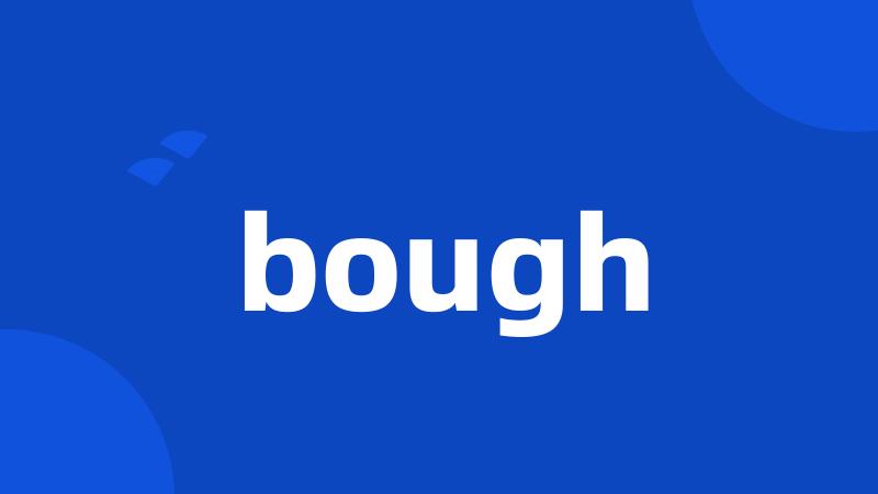 bough