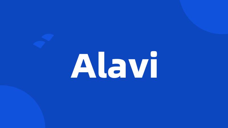 Alavi