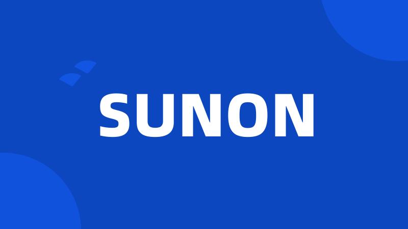 SUNON