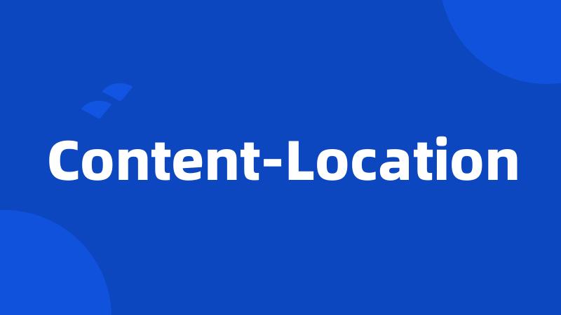 Content-Location