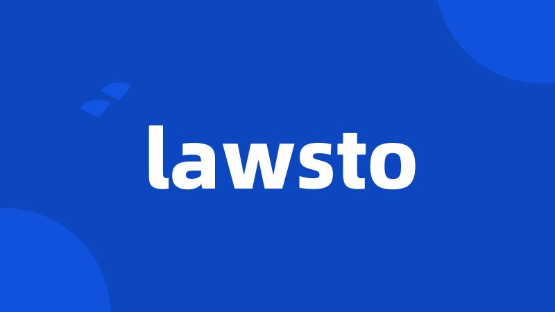 lawsto