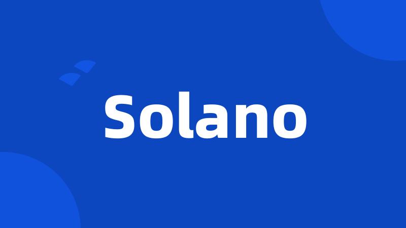 Solano