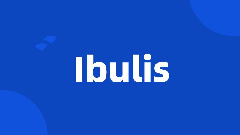 Ibulis