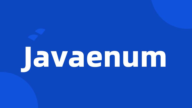 Javaenum