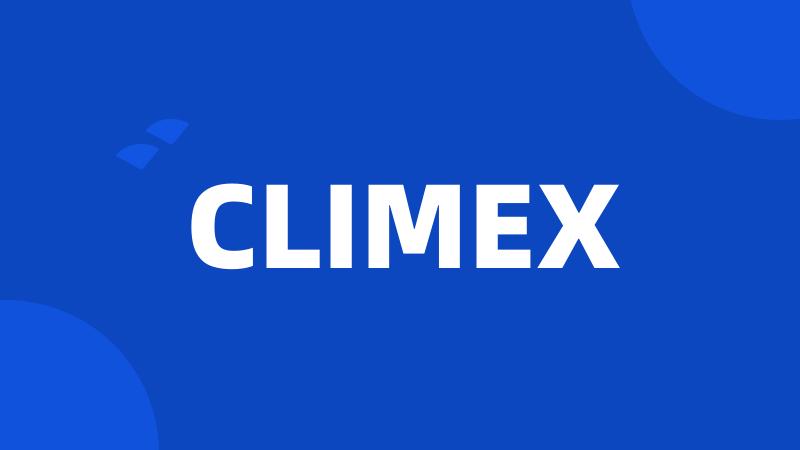 CLIMEX