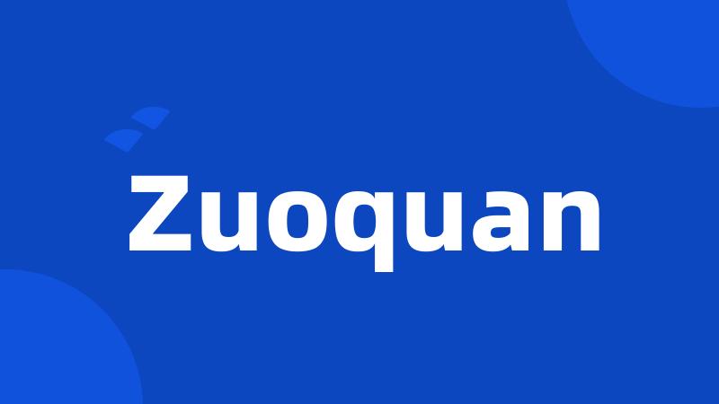 Zuoquan