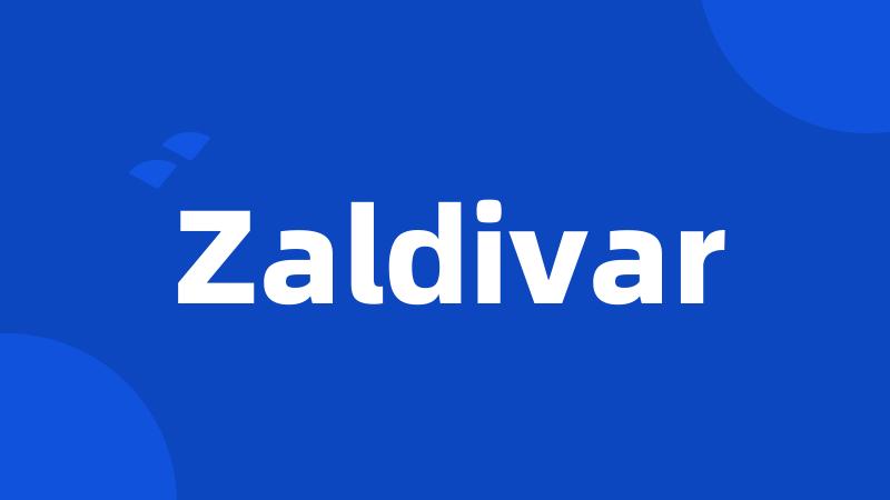 Zaldivar