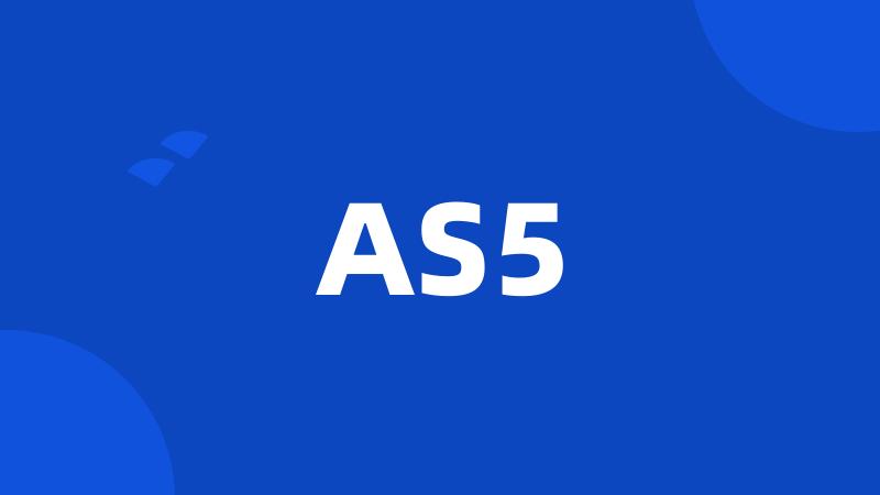 AS5