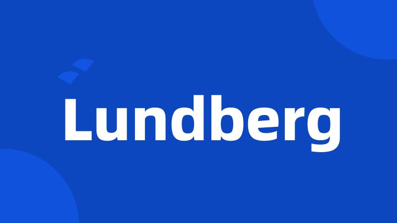 Lundberg