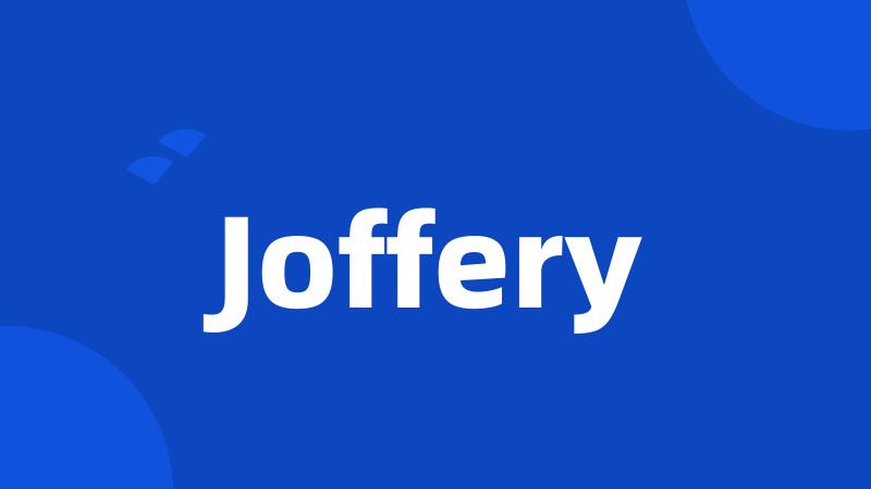 Joffery