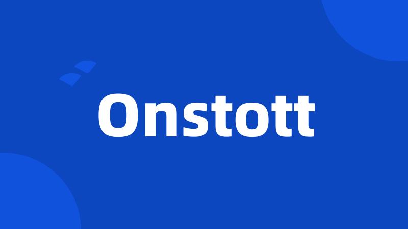 Onstott