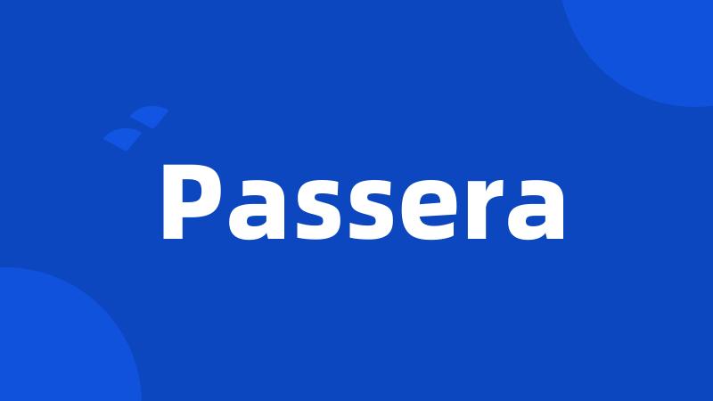 Passera