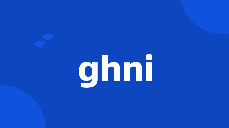 ghni