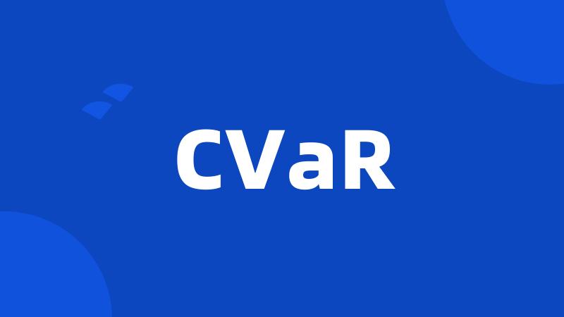 CVaR