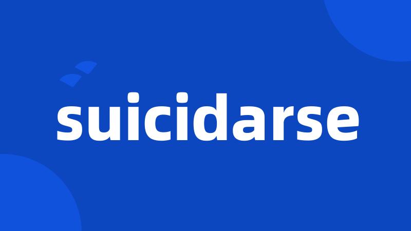 suicidarse