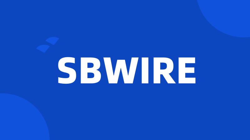 SBWIRE