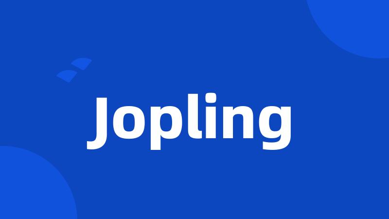 Jopling