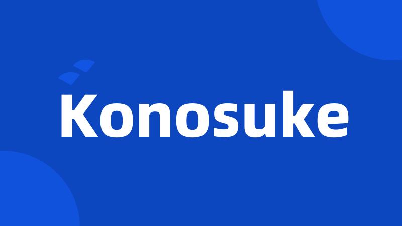 Konosuke