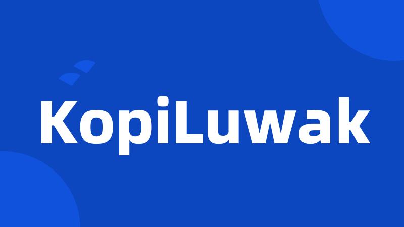 KopiLuwak