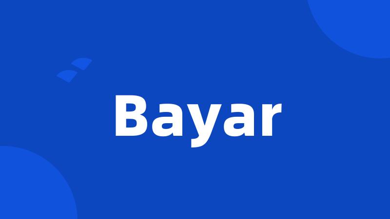 Bayar