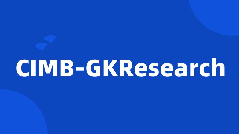 CIMB-GKResearch