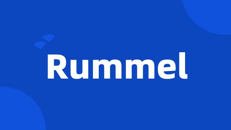 Rummel