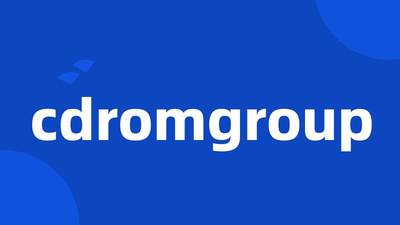 cdromgroup