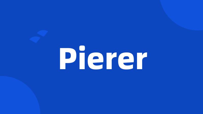 Pierer