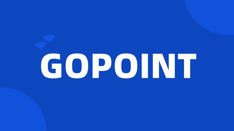 GOPOINT