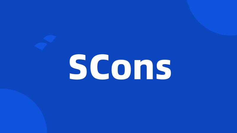 SCons